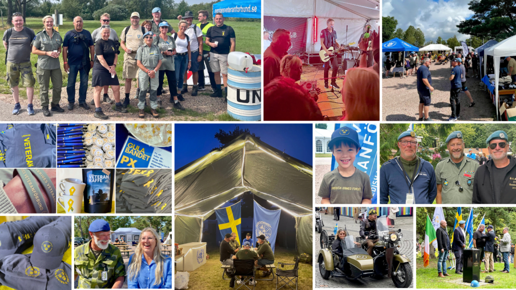 På Veteranträffen ÖS finns det tid för återträffar med missionskamrater.