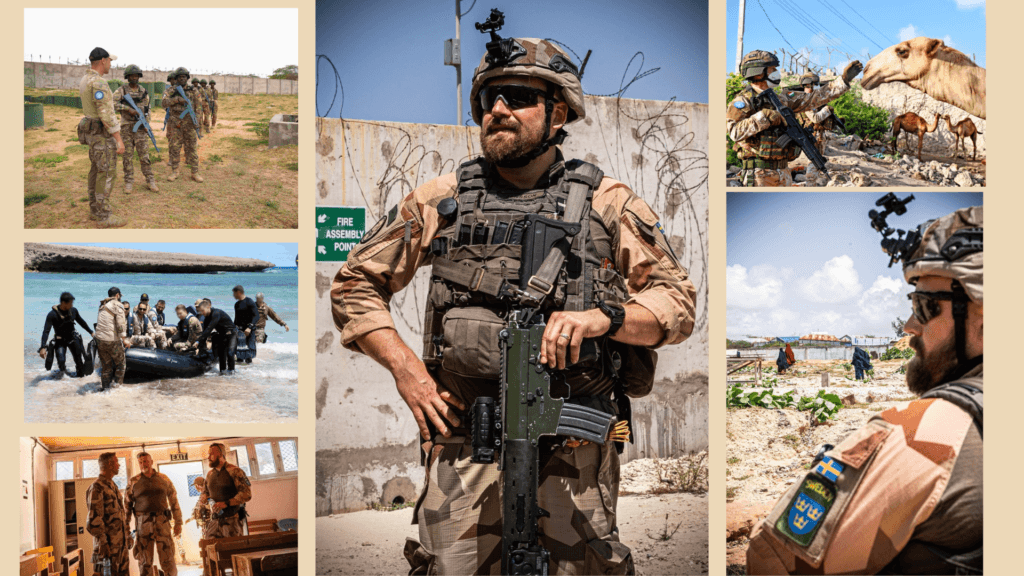 Svenska instruktörer på plats – bidrar till stabilitet i Somalia