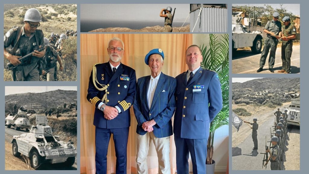 ”Det är aldrig för sent att säga tack”, Sveriges äldsta utlandsveteran fick hedersjetong