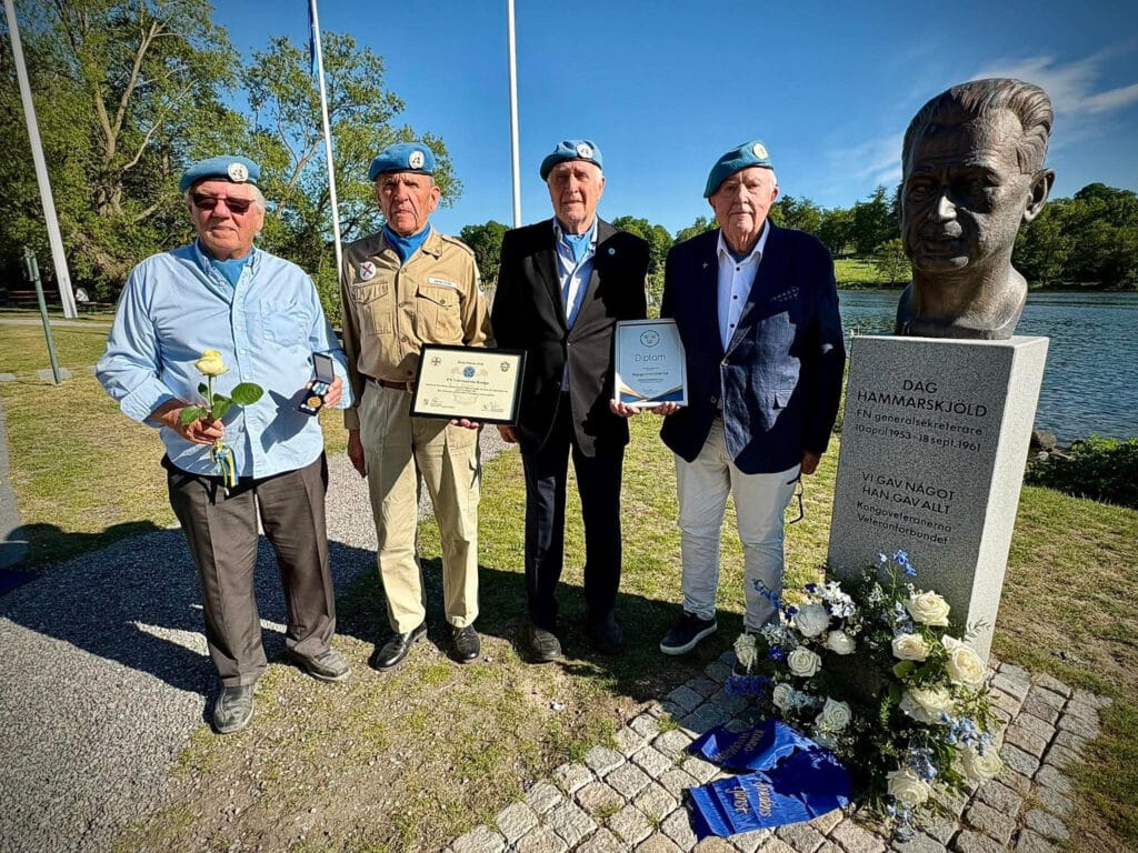 Årets Veteranförening 2026 Kongoveteranerna/Leif Jonsson