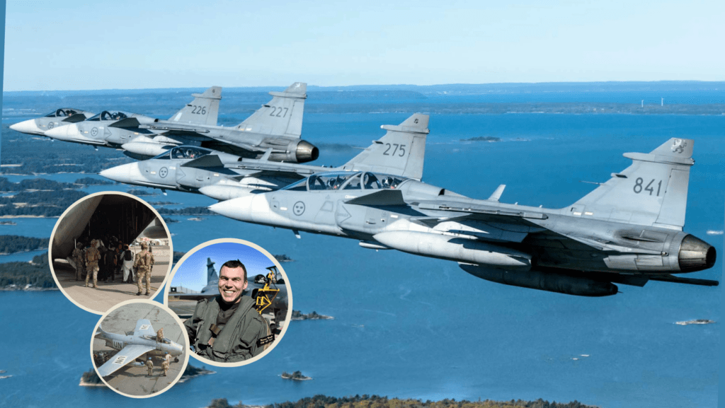 Från Tunnan i Kongo till Gripen över Libyen