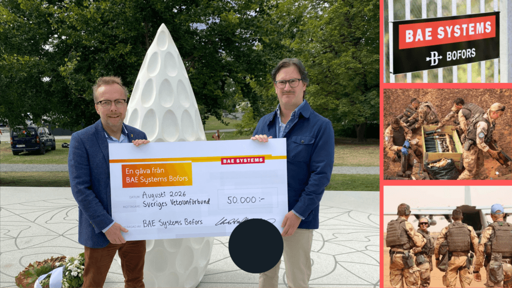 BAE Systems Bofors stärker stödet till Gula bandet