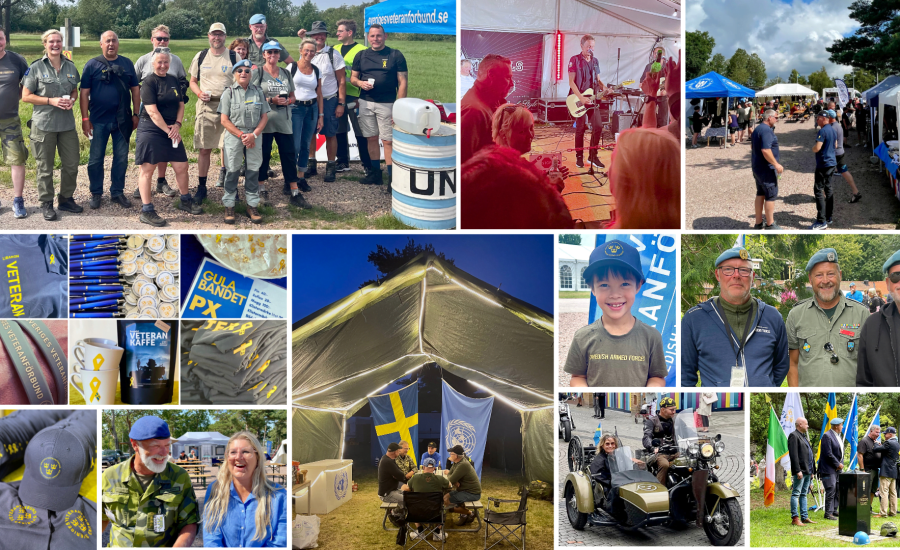 På Veteranträffen ÖS finns det tid för återträffar med missionskamrater.