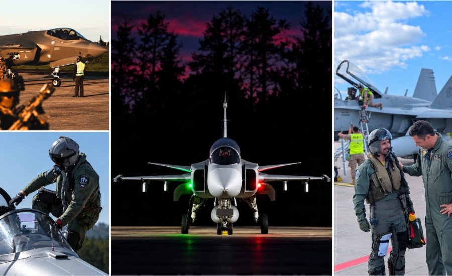 Flygvapnet genomför sin fjärde Nato-insats med stridsflyg från Blekinge flygflottilj (F 17) inom ramen för Nato Allied Air Command.