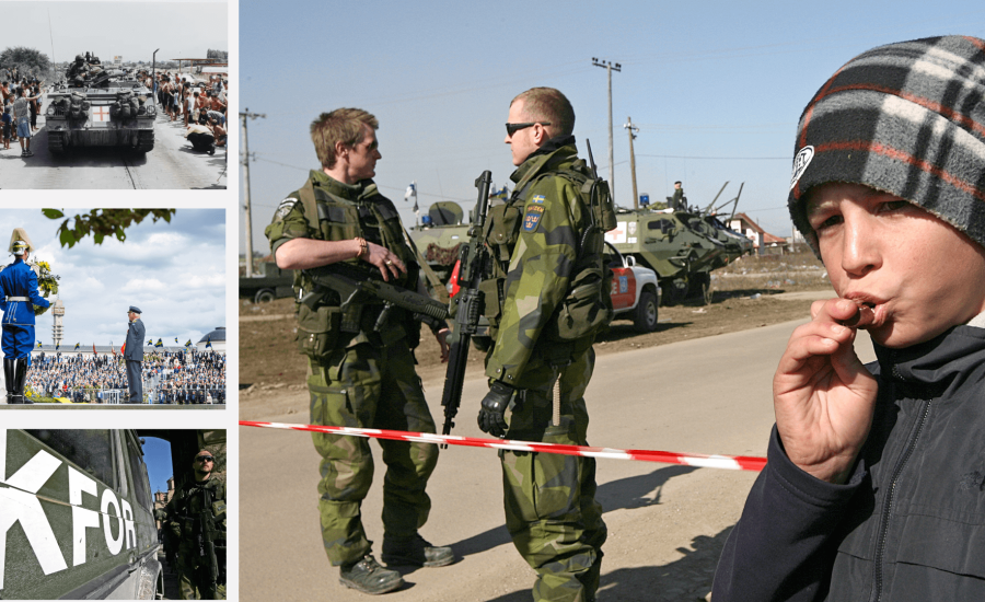 Kosovostyrkan KS03 och KS04 uppmärksammas på Veterandagen 29 maj 2026 vid veteranmonumentet Restare i Stockholm.