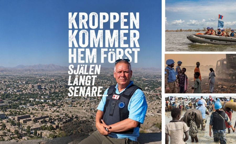 lars-bok Lars-Olof Lundberg skildrar civila veteraners uppdrag och livet efter hemkomsten i boken ”Kroppen kommer hem först, själen långt senare”, skriven tillsammans med Andreas Slätt.