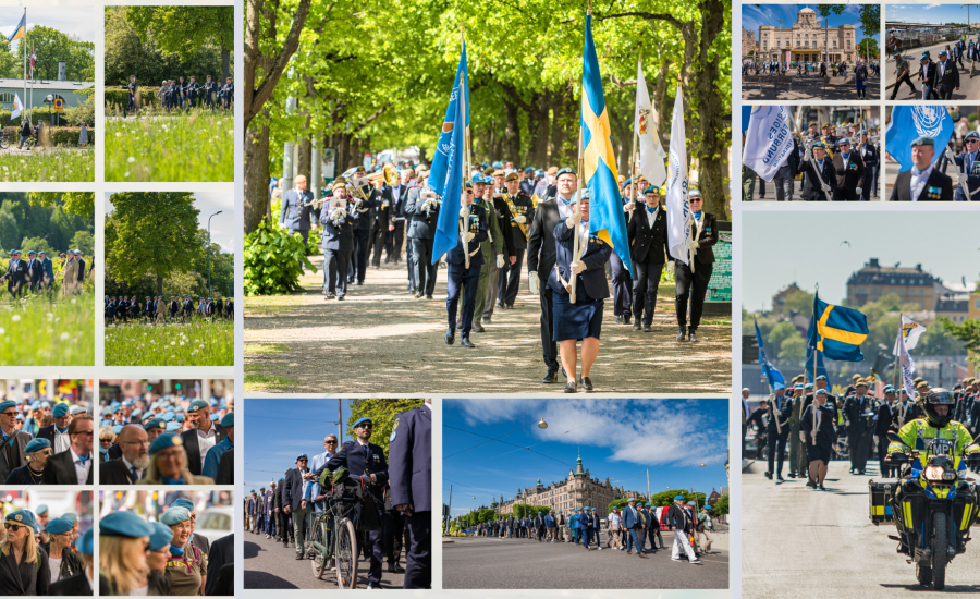 parad Den årliga stolta veteranparaden. Foto: Kim Svensson