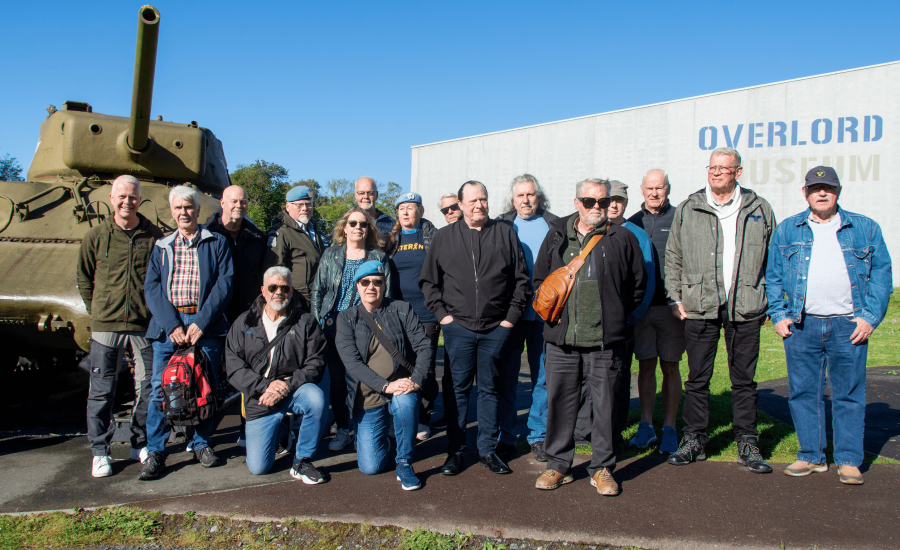 Medlemsresa Tillbaka till Dagen D. Fredsbaskrarna Skåne reste till Normandie och följde tillsammans spåren efter landstigningen, från stränderna vid Omaha Beach till bunkrar, minnesplatser och kyrkogårdar längs kusten.