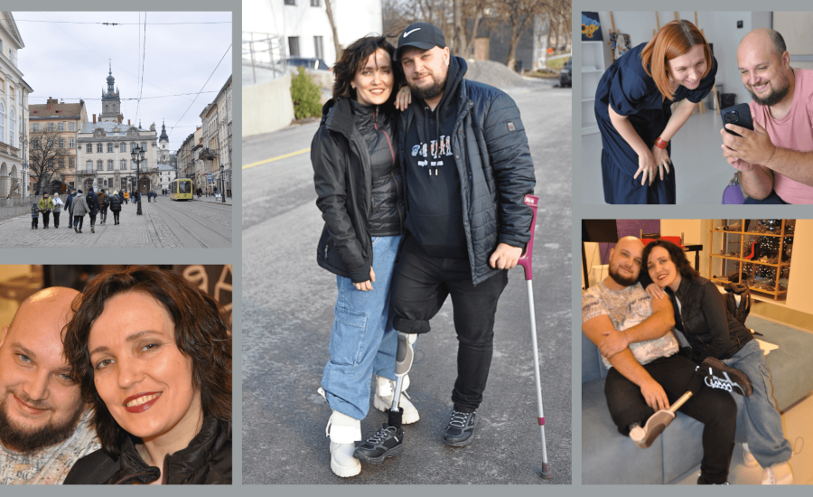 ukr2 ”Det första jag tänkte var: jag har inte dött. Det andra: jag har inget ben”, säger Olexandr Ivanko, ukrainsk veteran.